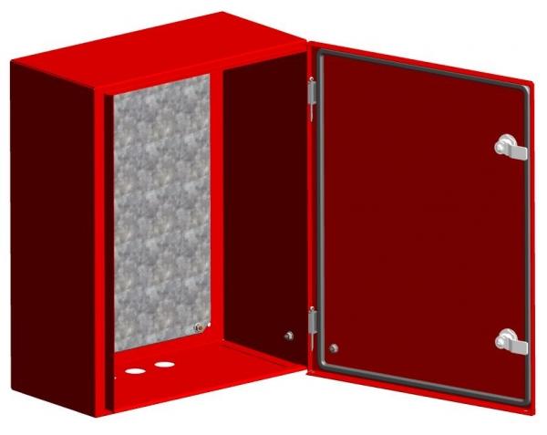 Щит  ЩМПг- 80.60.25 (ЩРНМ-4) RAL 3001 IP54 EKF PROxima