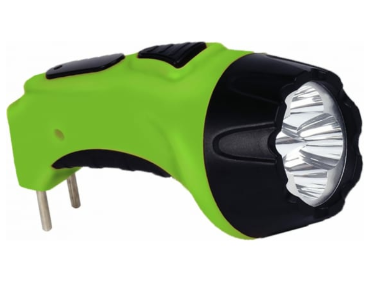 Фонарь ручной Gauss модель GFL104 4LED 40lm  lead acid 350mAh LED 1/12/72