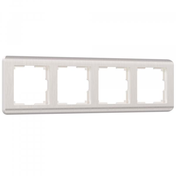 Werkel Stream Перламутровый Рамка 4-местная WL12-Frame-04 /  a040878