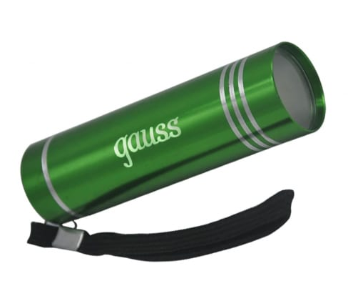 Фонарь ручной Gauss модель GFL108 2W 120lm 3xAAA LED 1/12/144