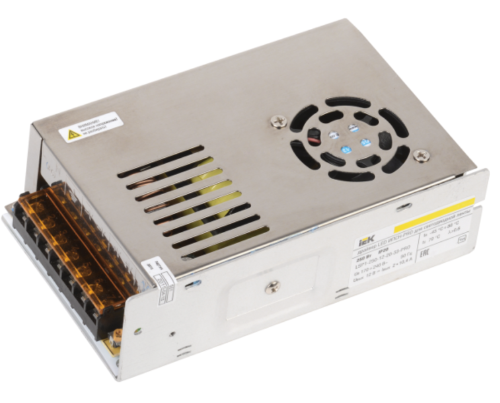 Драйвер IEK 12V 250Вт IP20 57,5х34,5х23,5 LED ИПСН-PRO блок - клеммы