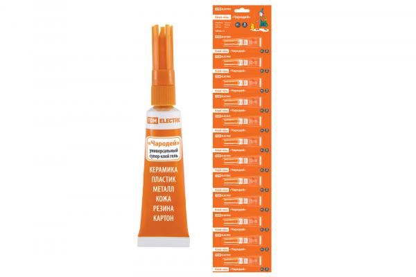 Супер-клей гель TDM "Чародей" 3 грамм/12 шт. блистер (кратно 12)